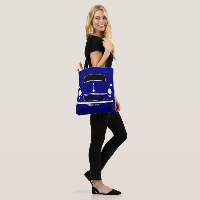 Bolso De Tela Personalización Personalizado Morris azul oscuro a (Puesto)
