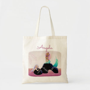 Bolso De Tela Personalizada de Sirena