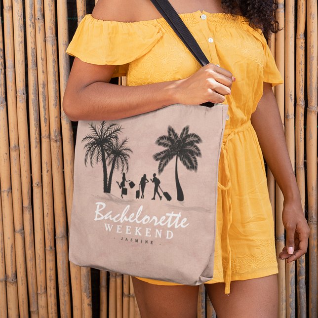 Bolso De Tela Personalizada la Bachelorette rosa de moda (Subido por el creador)