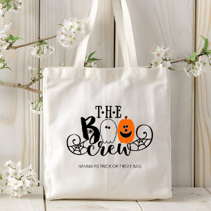 Bolso De Tela Personalizada la Calabaza Fantasma de Halloween
