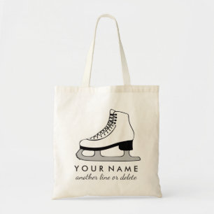Bolso De Tela Personalizada nombre y texto de encargo del