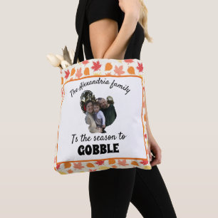 Bolso De Tela Personalizado agradeciendo la temporada de fotos t