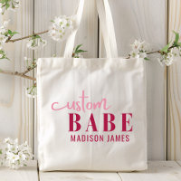 Personalizado Babe Gracioso Diciendo Nombre Person
