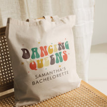 Personalizado Bachelorette Party Retro Dancing Que