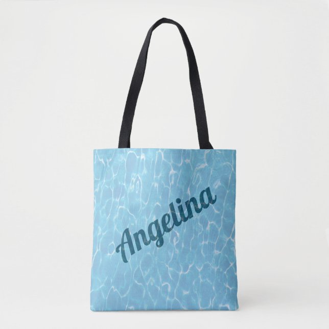 Bolso De Tela Personalizado Bajo La Piscina Acuática (Anverso)