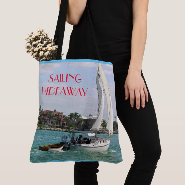 Bolso De Tela Personalizado Beach Jumbo Tote Bag (Detalle)