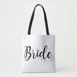 Bolso De Tela Personalizado bonito de la novia