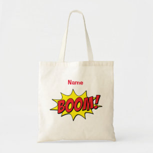 Bolso De Tela Personalizado Boom Thunder_Cove
