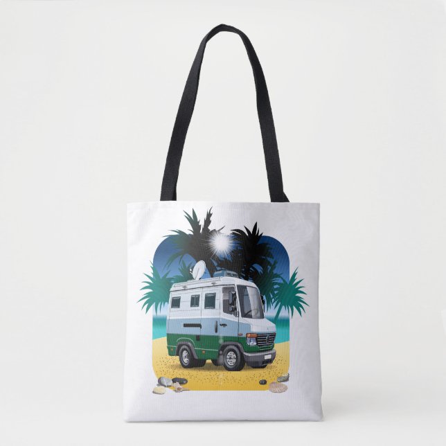 Bolso De Tela Personalizado Camper (Anverso)