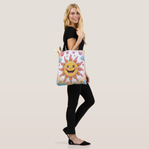 Bolso De Tela Personalizado caprichosa del arte del tiempo para