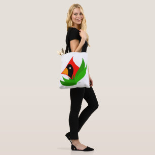 Bolso De Tela Personalizado Cardinal Bird