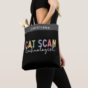 Bolso De Tela Personalizado CAT Scan Technologist CT Tech Gifts