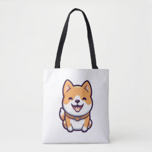 Bolso De Tela Personalizado chiba inu