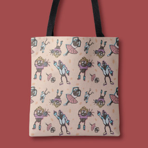Bolso De Tela Personalizado Coffee Bean Dance Fiesta