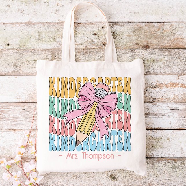 Bolso De Tela Personalizado Con Nombre Personalizado De Maestros (Subido por el creador)