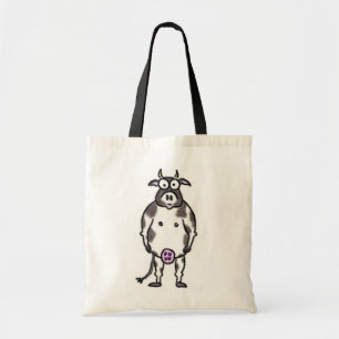 Bolso De Tela Personalizado Cow Tote Bag