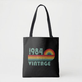 Bolso De Tela Personalizado cuarenta fiesta vintage de 40 años