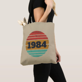 Bolso De Tela Personalizado cuarenta fiesta vintage de 40 años