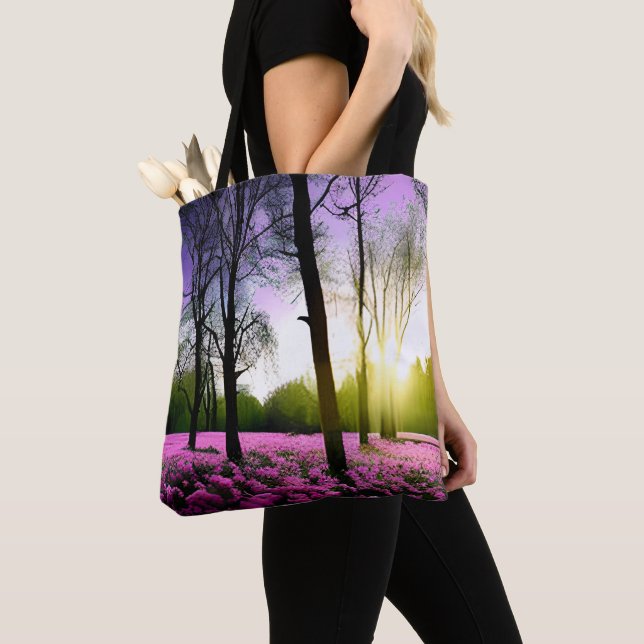 Bolso De Tela Personalizado de 2 caras de la imagen personalizad (Detalle)