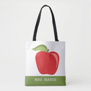 Bolso De Tela Personalizado de Apple con Apple moderna