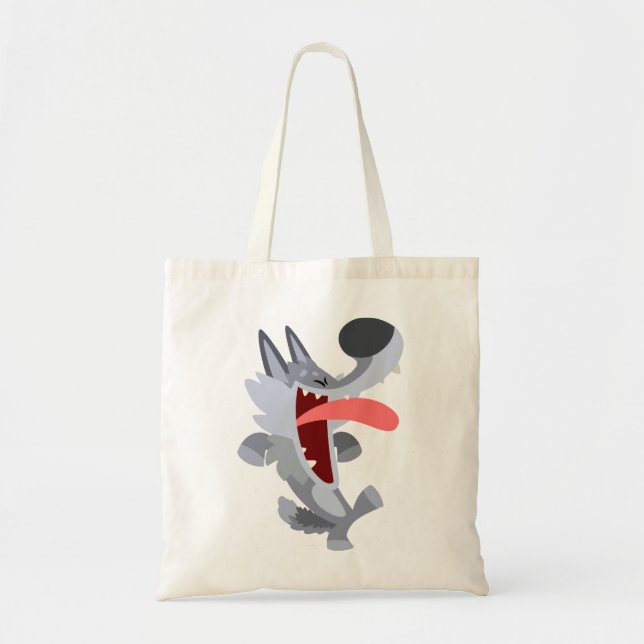 Bolso De Tela Personalizado de baile lindo Wolf Bag (Frente)