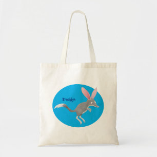 Bolso De Tela Personalizado de bilby australiano feliz