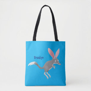 Bolso De Tela Personalizado de bilby australiano feliz