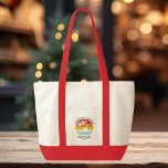 Bolso De Tela Personalizado de crucero Tropical Beach Summer Vac<br><div class="desc">¿Va de vacaciones en un crucero familiar? Personalizar estos diseños retro de camping para toda la familia añadiendo su apellido o texto personalizado, y año de la aventura. Espero que no se trate solamente del diseño genial que captó tu atención, sino del hecho de que nunca lo encontrarás en una...</div>