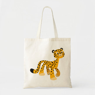 Bolso De Tela Personalizado de desplazamiento de corte Cheetah B