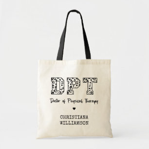 Bolso De Tela Personalizado de DPT Médica de Terapia Física
