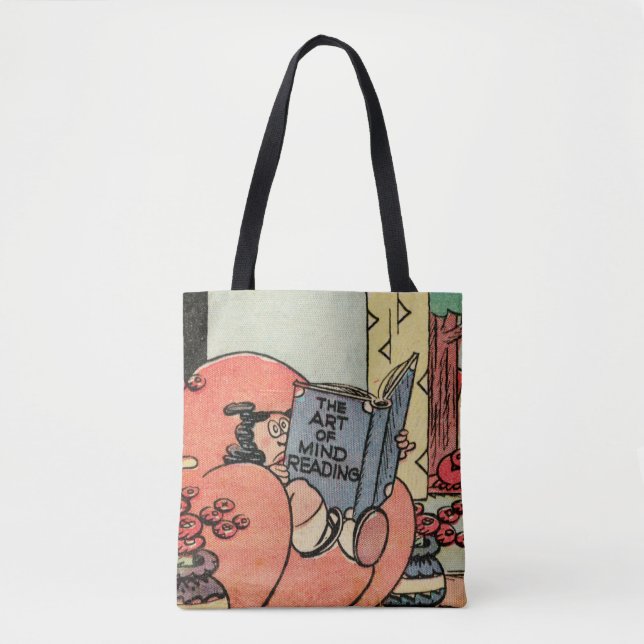 Bolso De Tela Personalizado de época "Arte de leer la mente" Tot (Anverso)