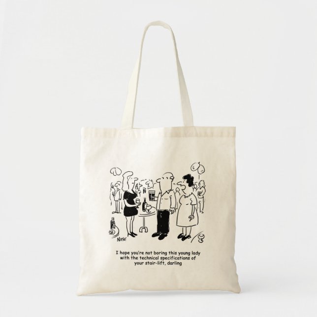 Bolso De Tela Personalizado de especificaciones de elevación de  (Frente)