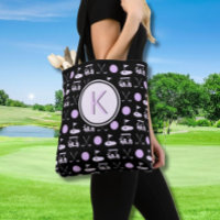 PERSONALIZADO DE ESTILO LADY GOLFER MONOGRAM