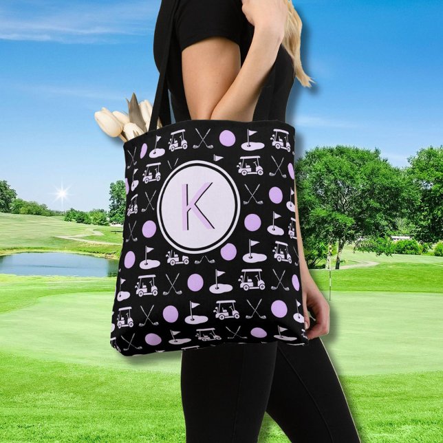 BOLSO DE TELA PERSONALIZADO DE ESTILO LADY GOLFER MONOGRAM (Subido por el creador)