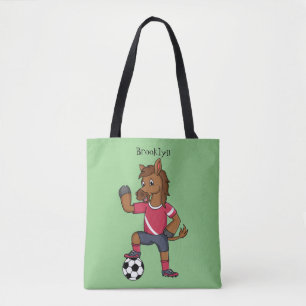 Bolso De Tela Personalizado de fútbol divertido y divertido