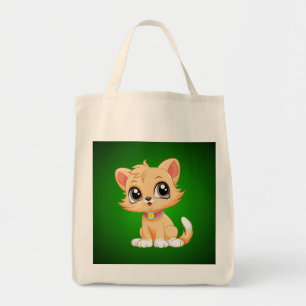 Bolso De Tela Personalizado de gatos adorable