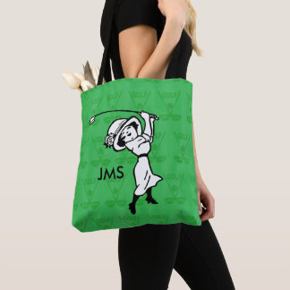 Bolso De Tela Personalizado de golf femenina personalizada