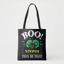 Personalizado de Halloween Candy & Treat Tote Bag