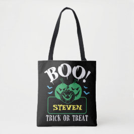 Bolso De Tela Personalizado de Halloween Candy & Treat Tote Bag