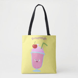Bolso De Tela Personalizado de helados de fresa de fresa