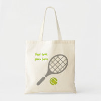 Personalizado de la estafa y de la bola de tenis