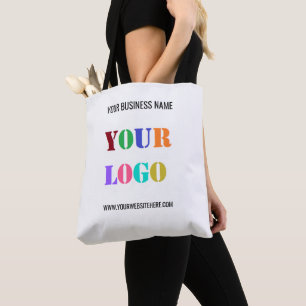 Bolso De Tela Personalizado de logotipo de su empresa Plantilla