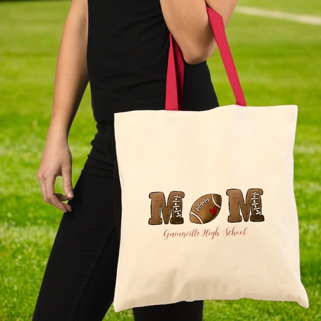 Bolso De Tela Personalizado de nombre escolar de la madre del fú (Subido por el creador)