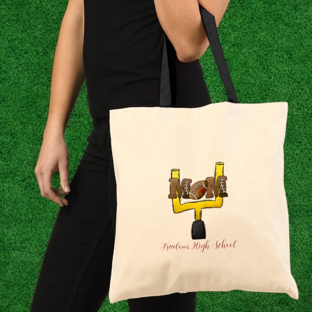 Bolso De Tela Personalizado de nombres de escuela de Football Mo (Subido por el creador)