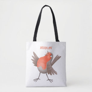 Bolso De Tela Personalizado de pájaro de burro canto