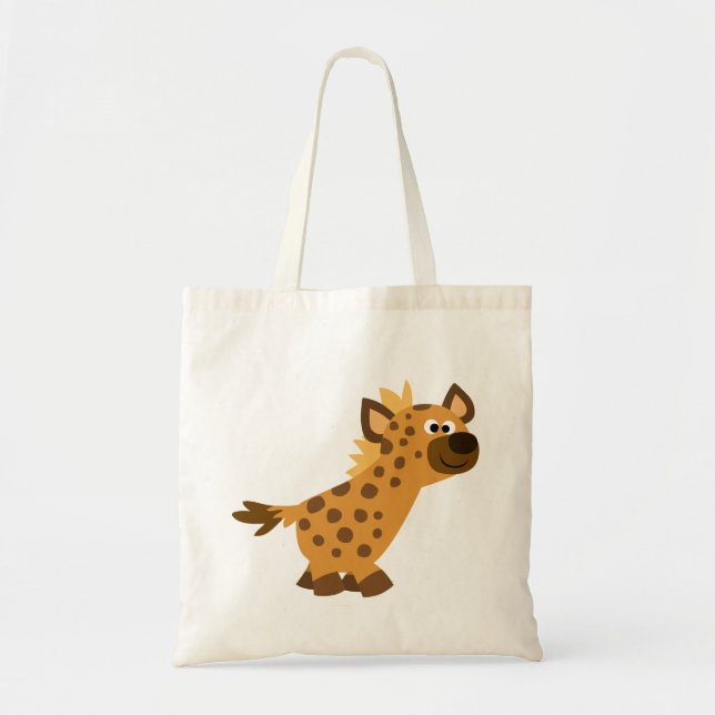 Bolso De Tela Personalizado de paseo suave Hyena (Frente)