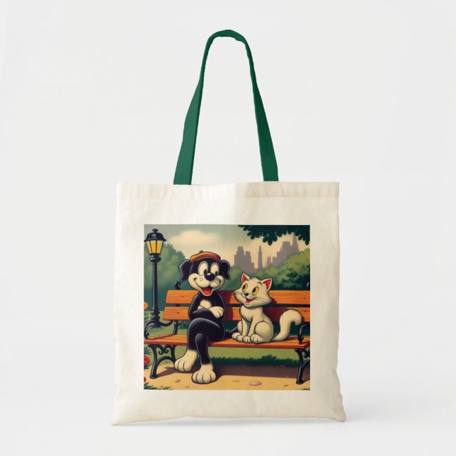Bolso De Tela Personalizado de perros/gatos de origen animal (Frente)