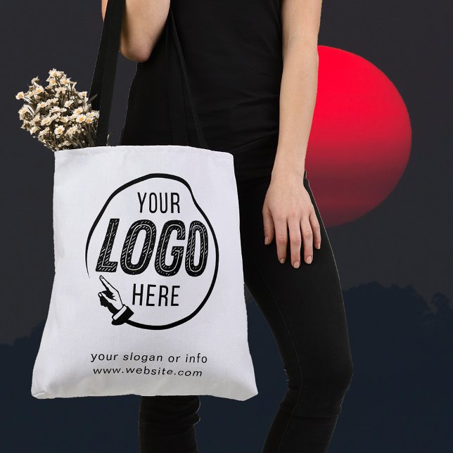 Bolso De Tela Personalizado de promoción de marca profesional de (custom logo business marketing promotional company corporate custom personalized bags template)