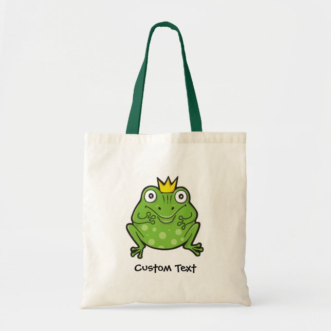 Bolso De Tela Personalizado de ranas (Frente)