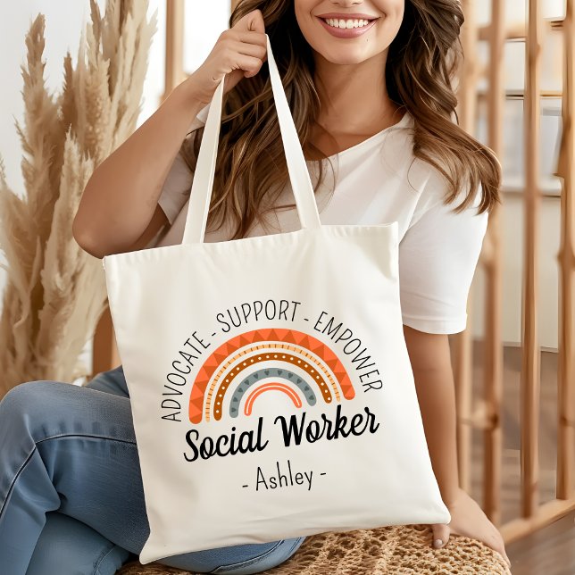 Bolso De Tela Personalizado de regalos de LSW MSW para trabajado (Subido por el creador)